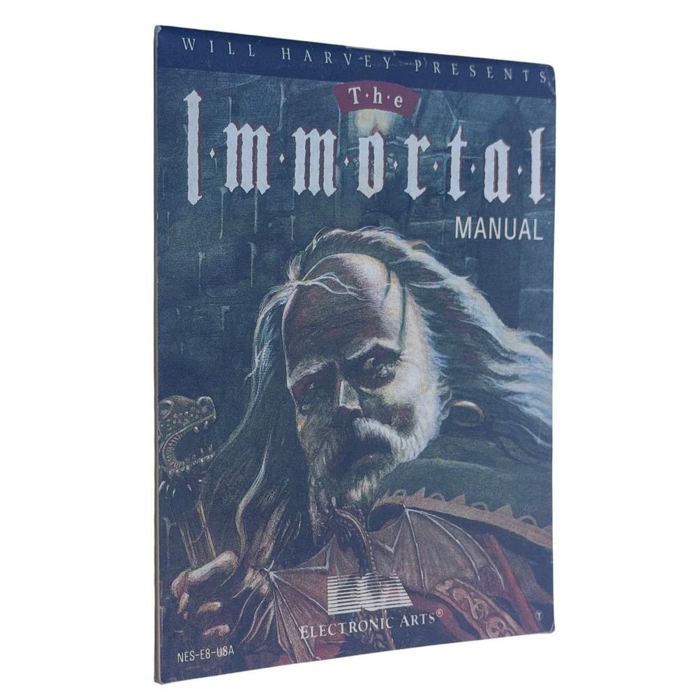 The Immortal Nintendo NES Manual‎ NES-E8-USA Electronic Arts 1990